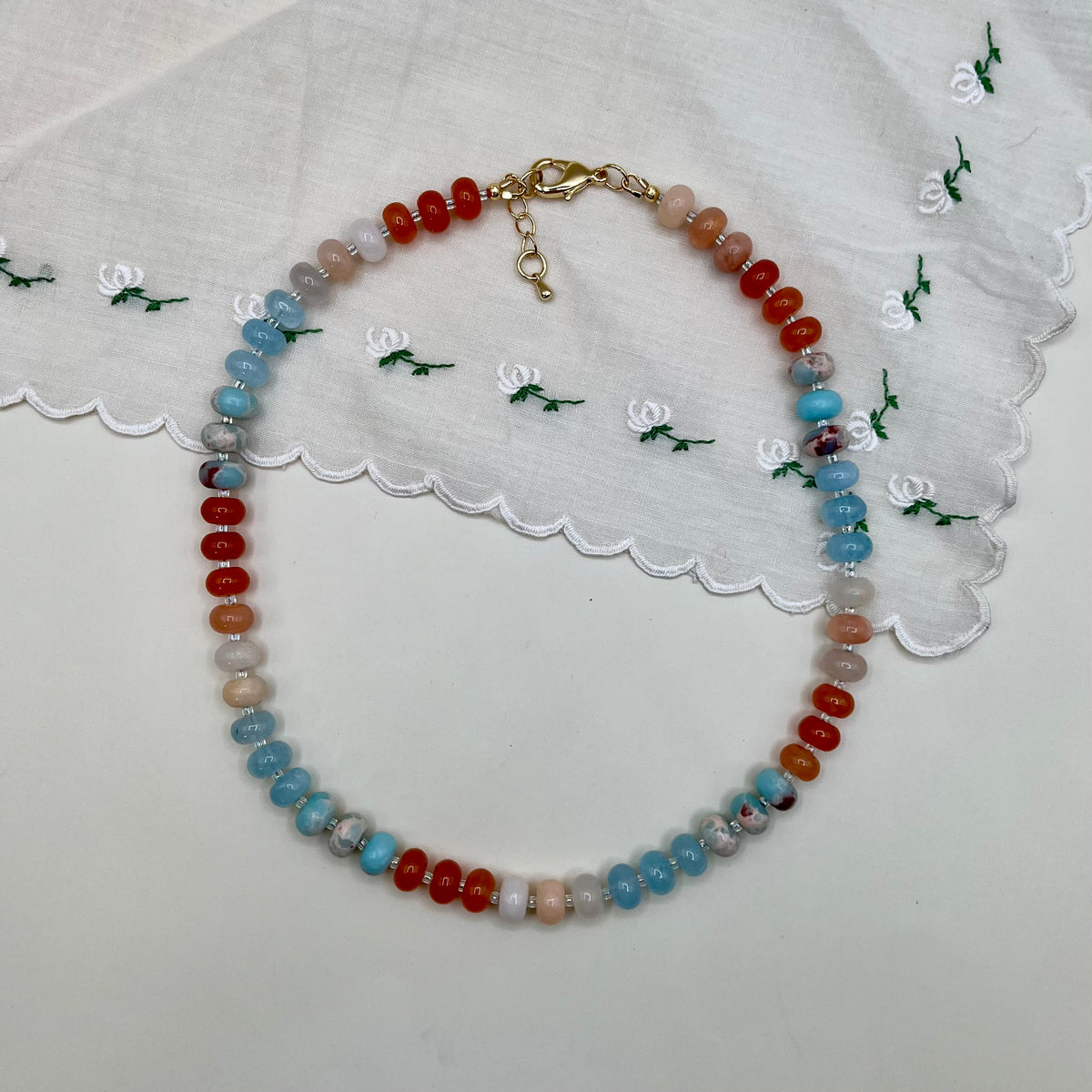 Clementine Beaded Necklace