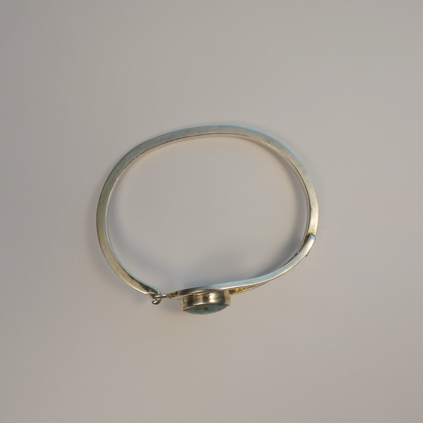Vintage Sterling Silver Turquoise Cuff Bracelet