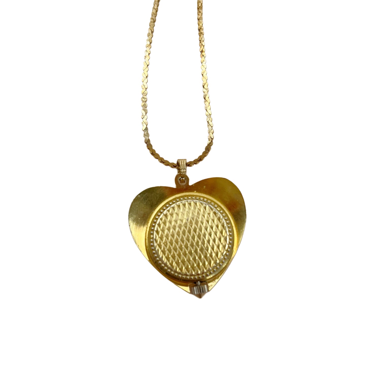 Vintage Byn De Luxe Automatic Watch Necklace