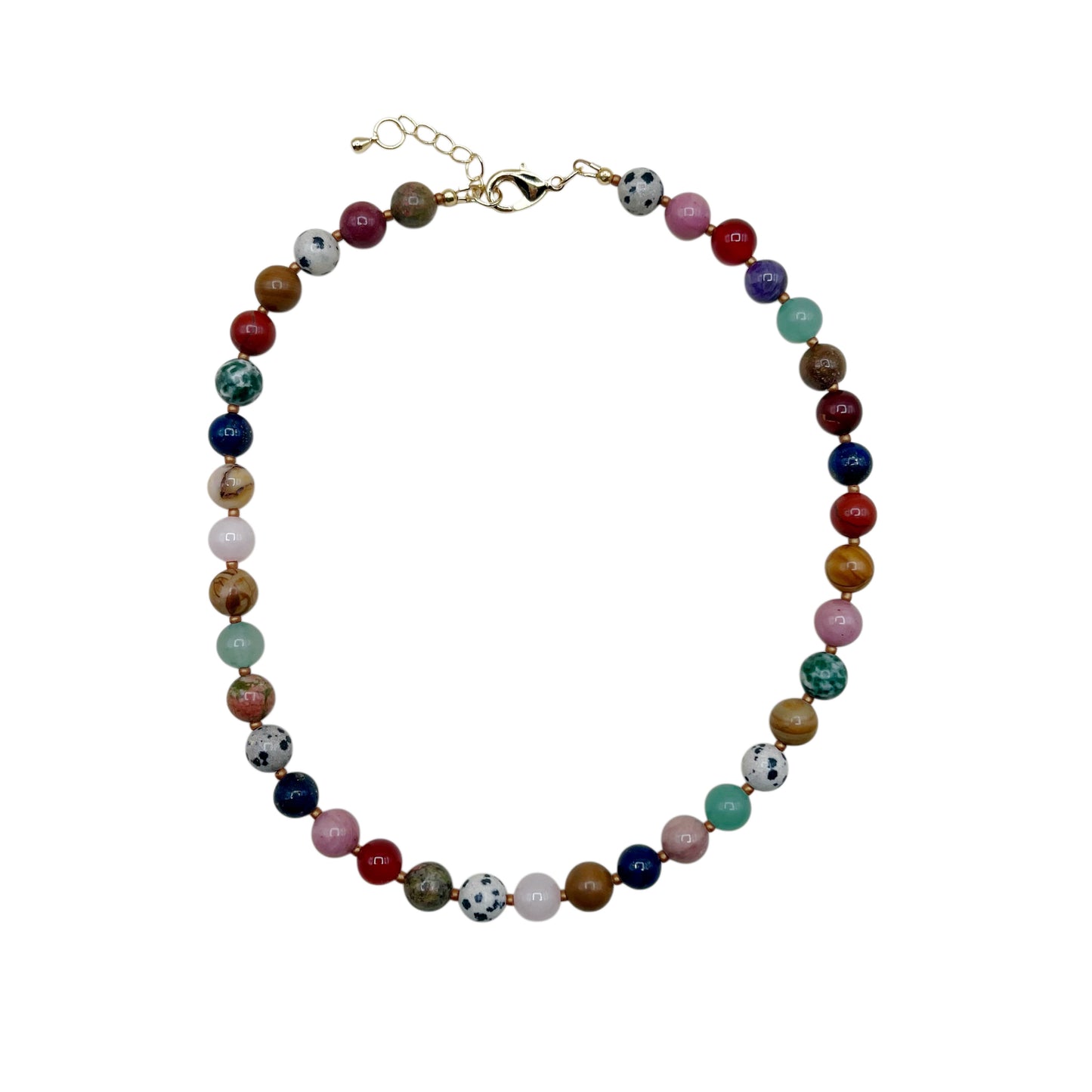 Coconut Mix Beaded Necklace
