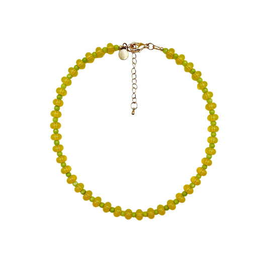 Pineapple Beaded Necklace
