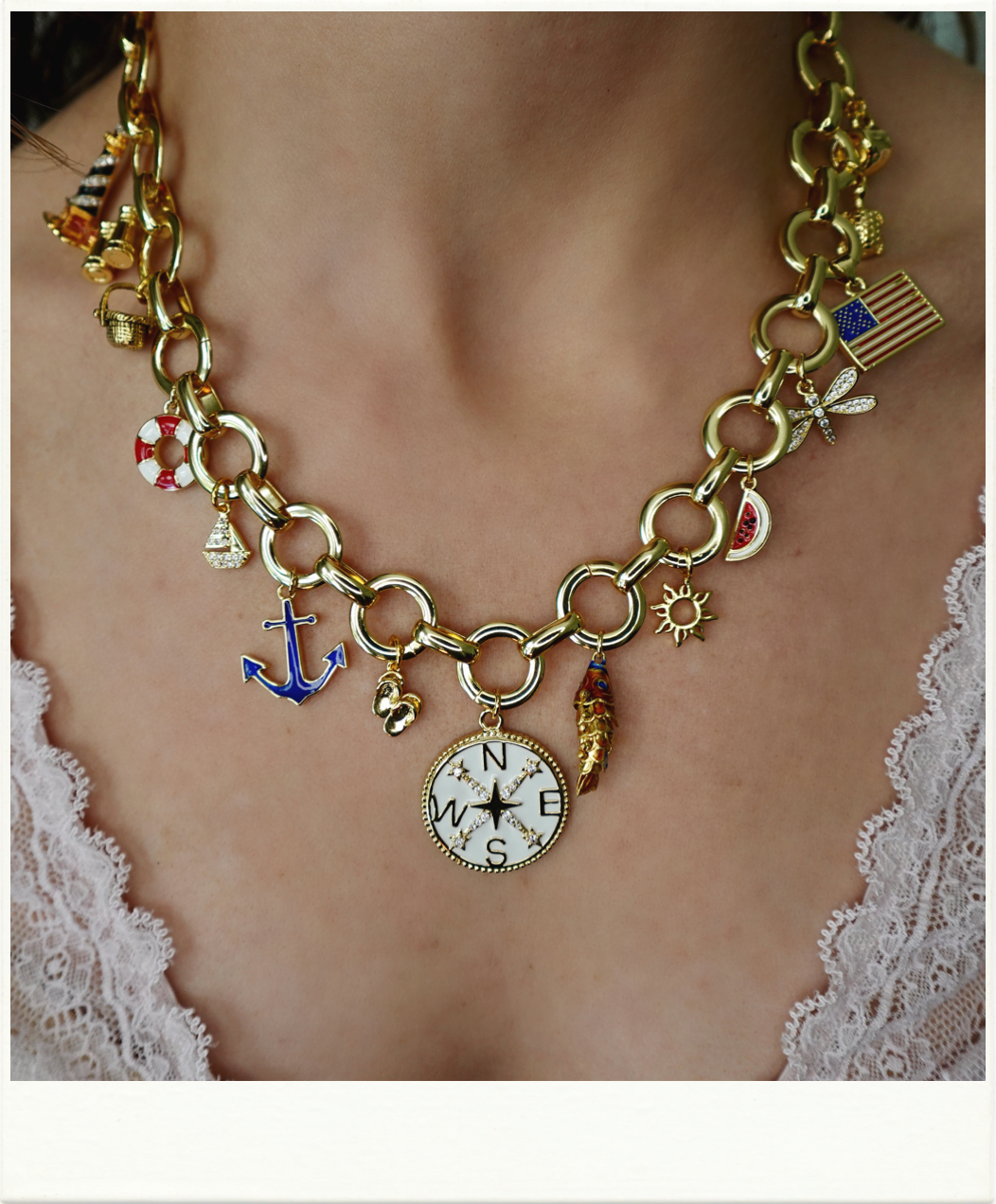 Nautical Charm Necklace