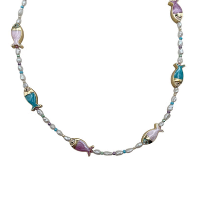 Coastal Fish Necklace