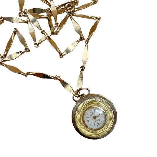 Vintage Sperina Automatic Watch Necklace