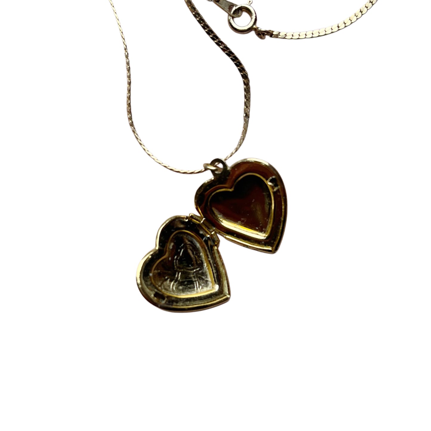 Vintage Heart Locket Necklace