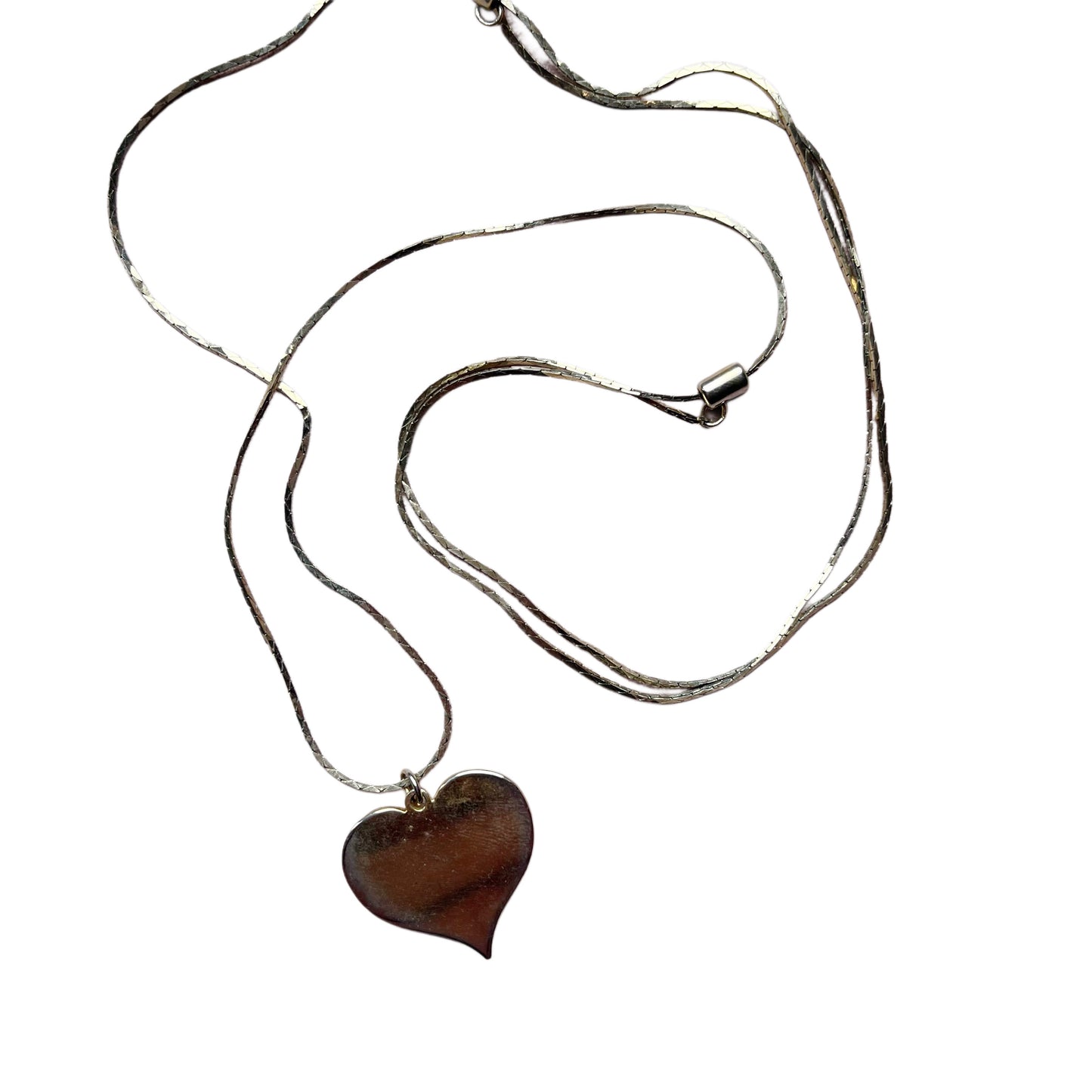 Vintage Heart Pendant Necklace