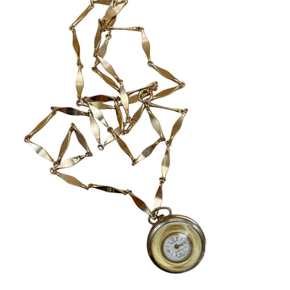 Vintage Sperina Automatic Watch Necklace