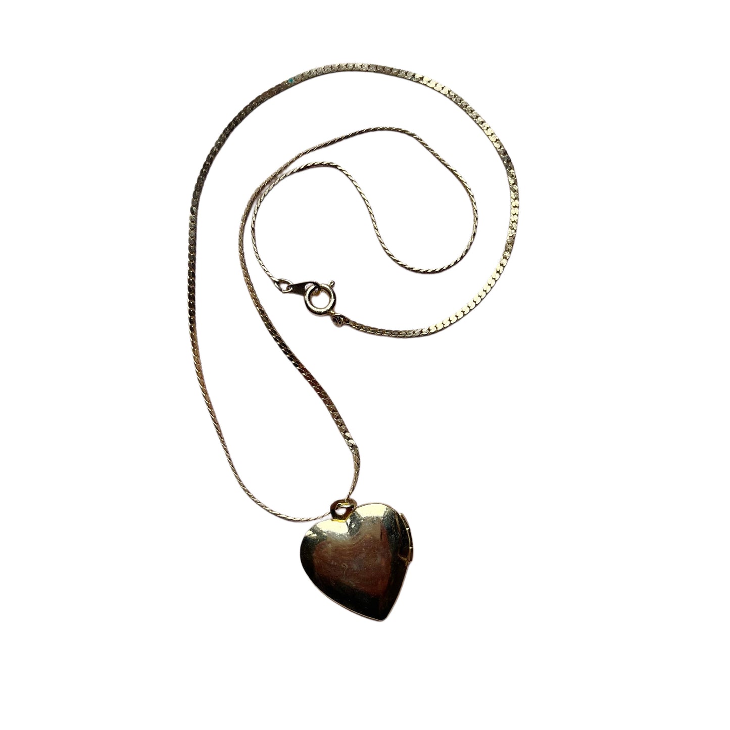 Vintage Heart Locket Necklace