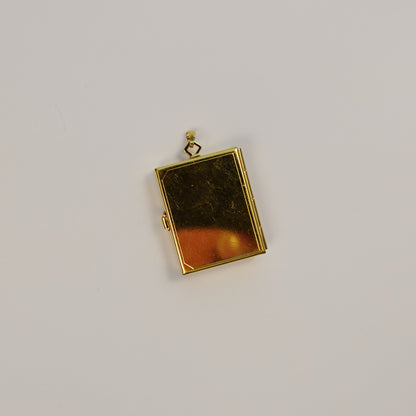 Vintage 1991 Avon Brag Locket Pendant