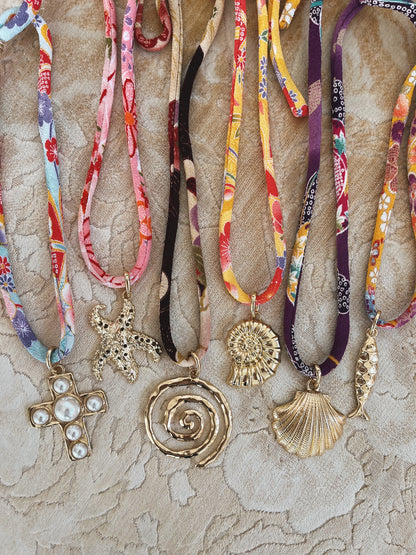 The Kimono Pendant Necklace
