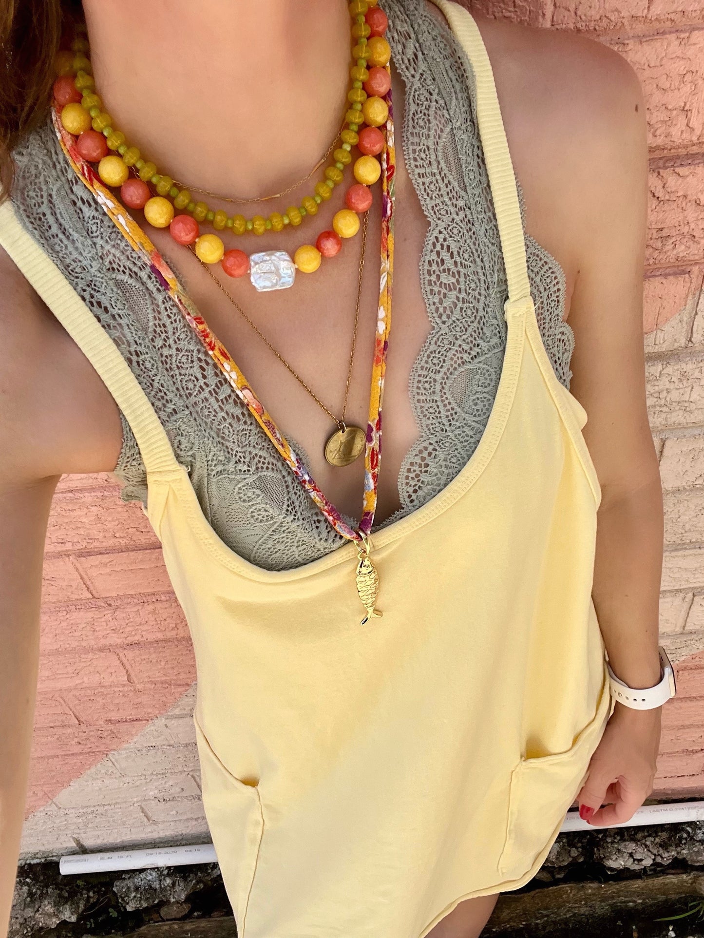 The Kimono Pendant Necklace