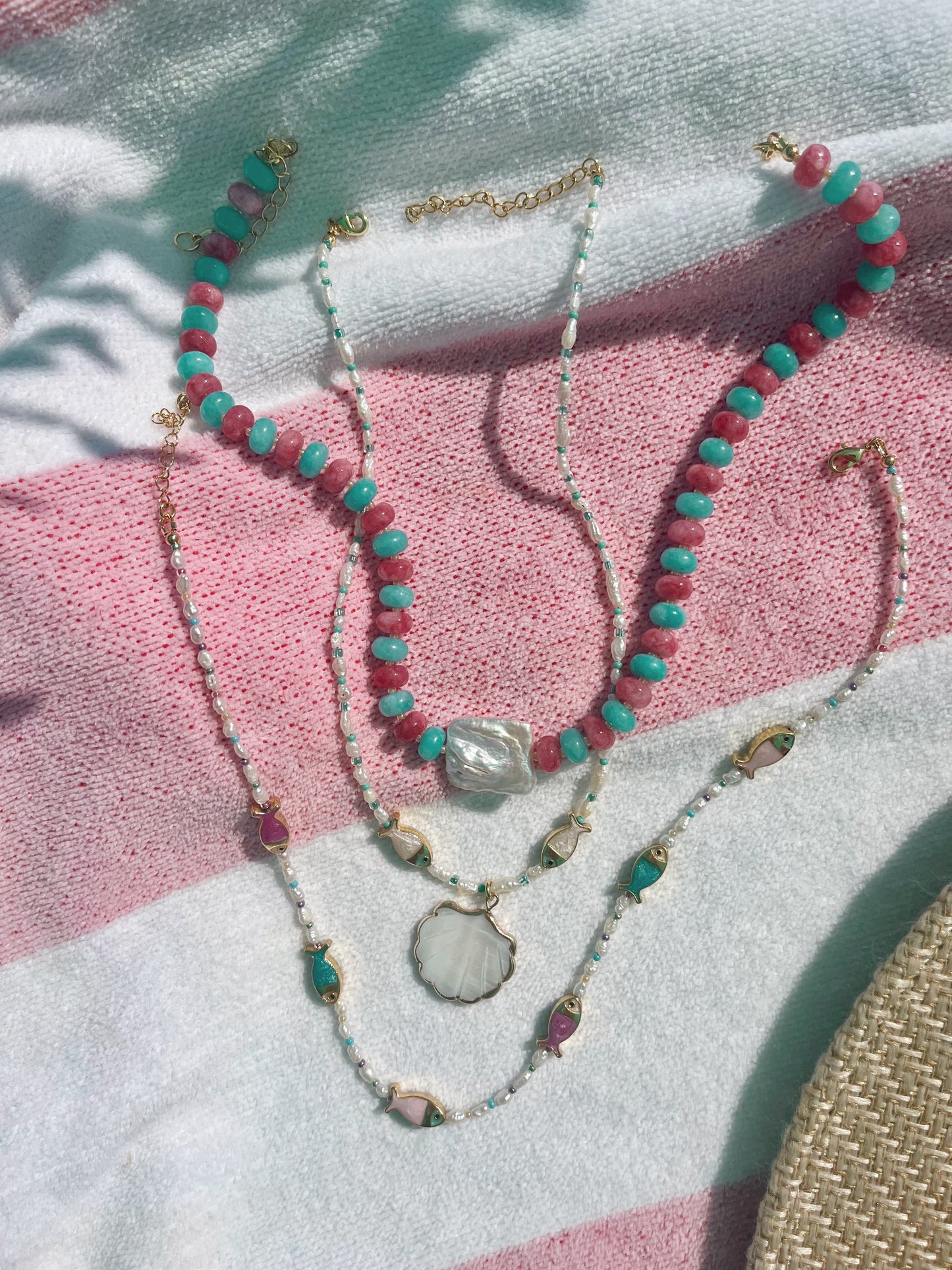 Coastal Fish Necklace