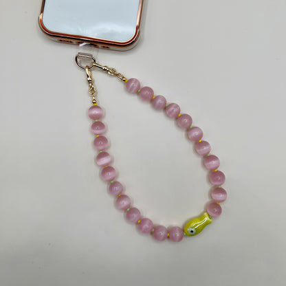 Solid Fish Wristlet