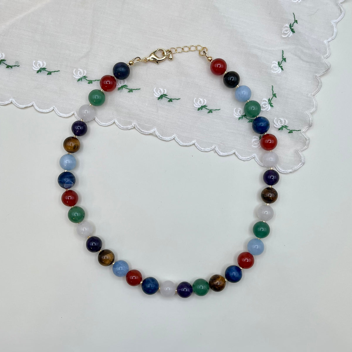 Earthy Beaded Necklace