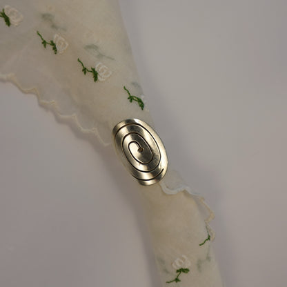Vintage Sterling Silver Spiral Ring