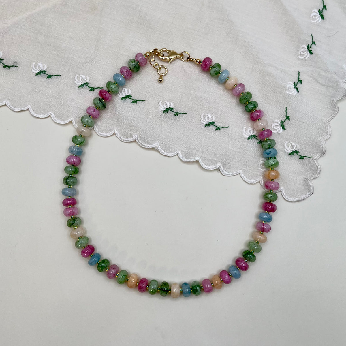 Secret Garden Beaded Necklace
