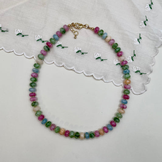 Secret Garden Beaded Necklace