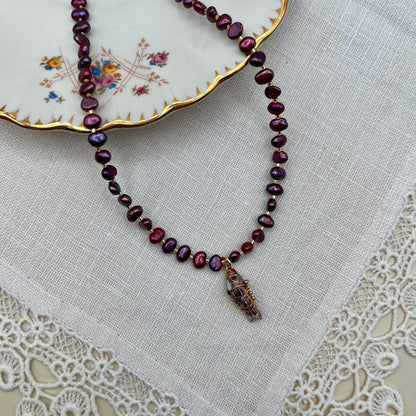 Articulated Fish Pendant Necklace