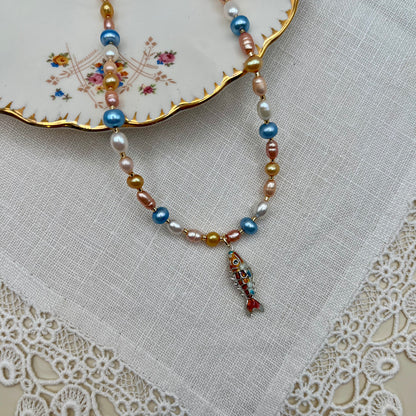 Lucky Fish Pendant Necklace