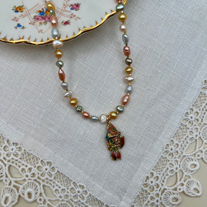 Lucky Fish Pendant Necklace