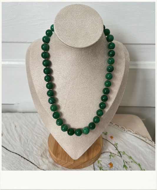 Green Jade Necklace