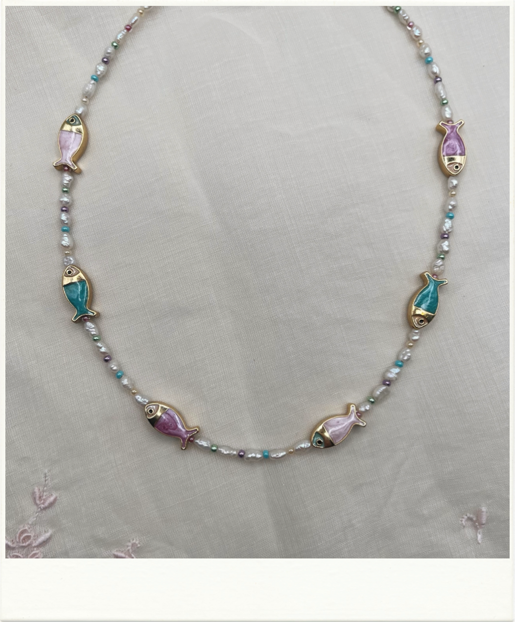 Coastal Fish Necklace