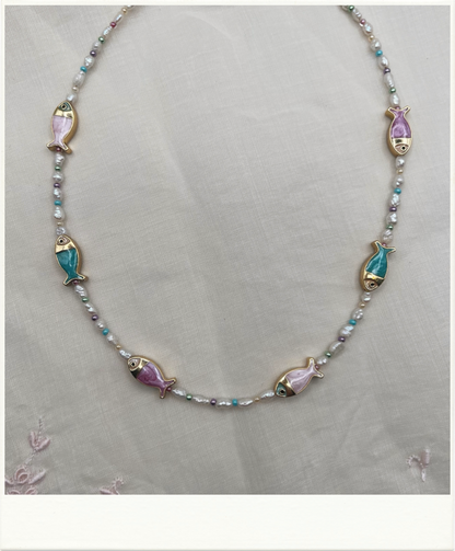 Coastal Fish Necklace