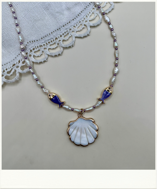 Coastal Shell Necklace
