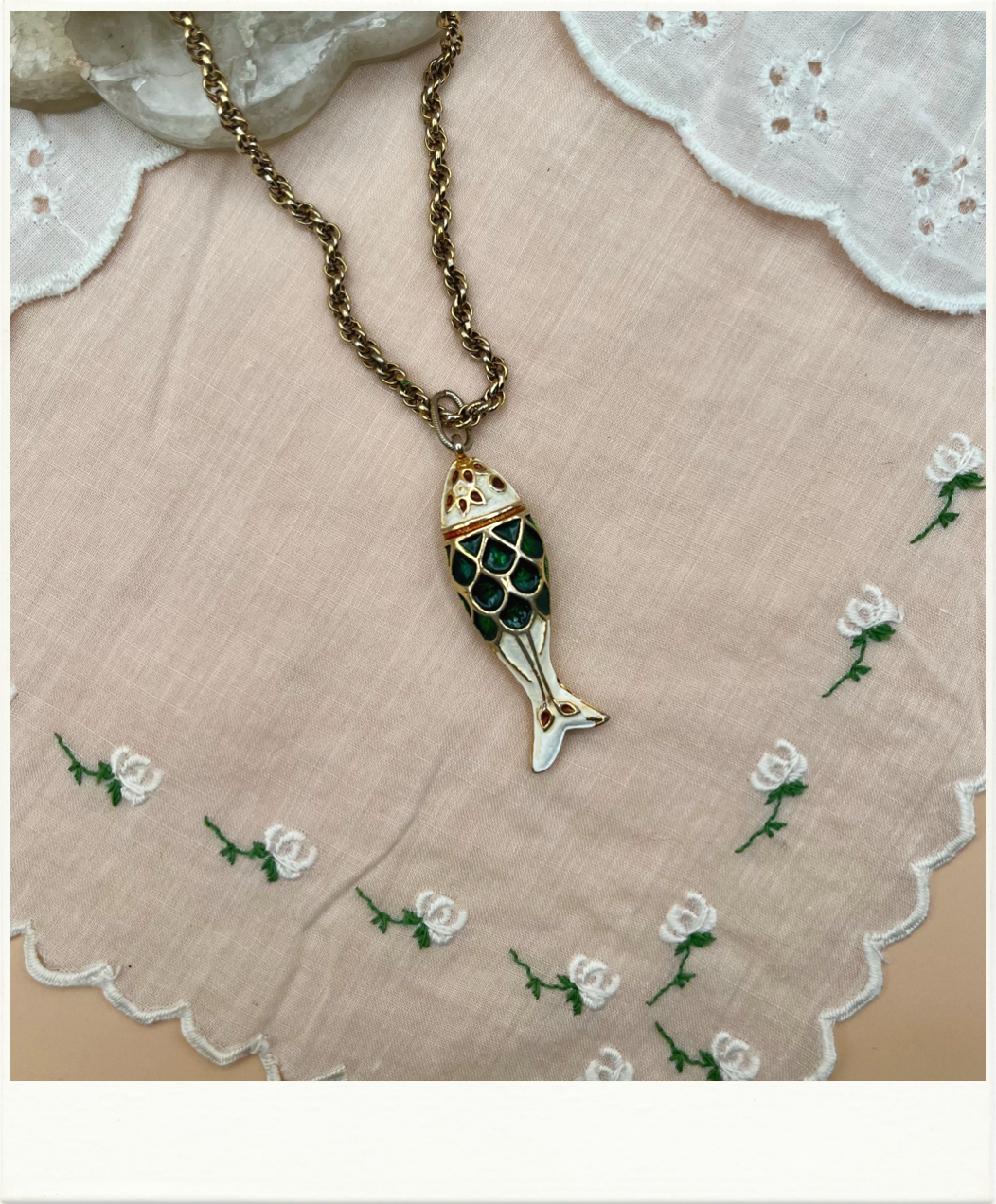 Lucky Fish Pendant Necklace